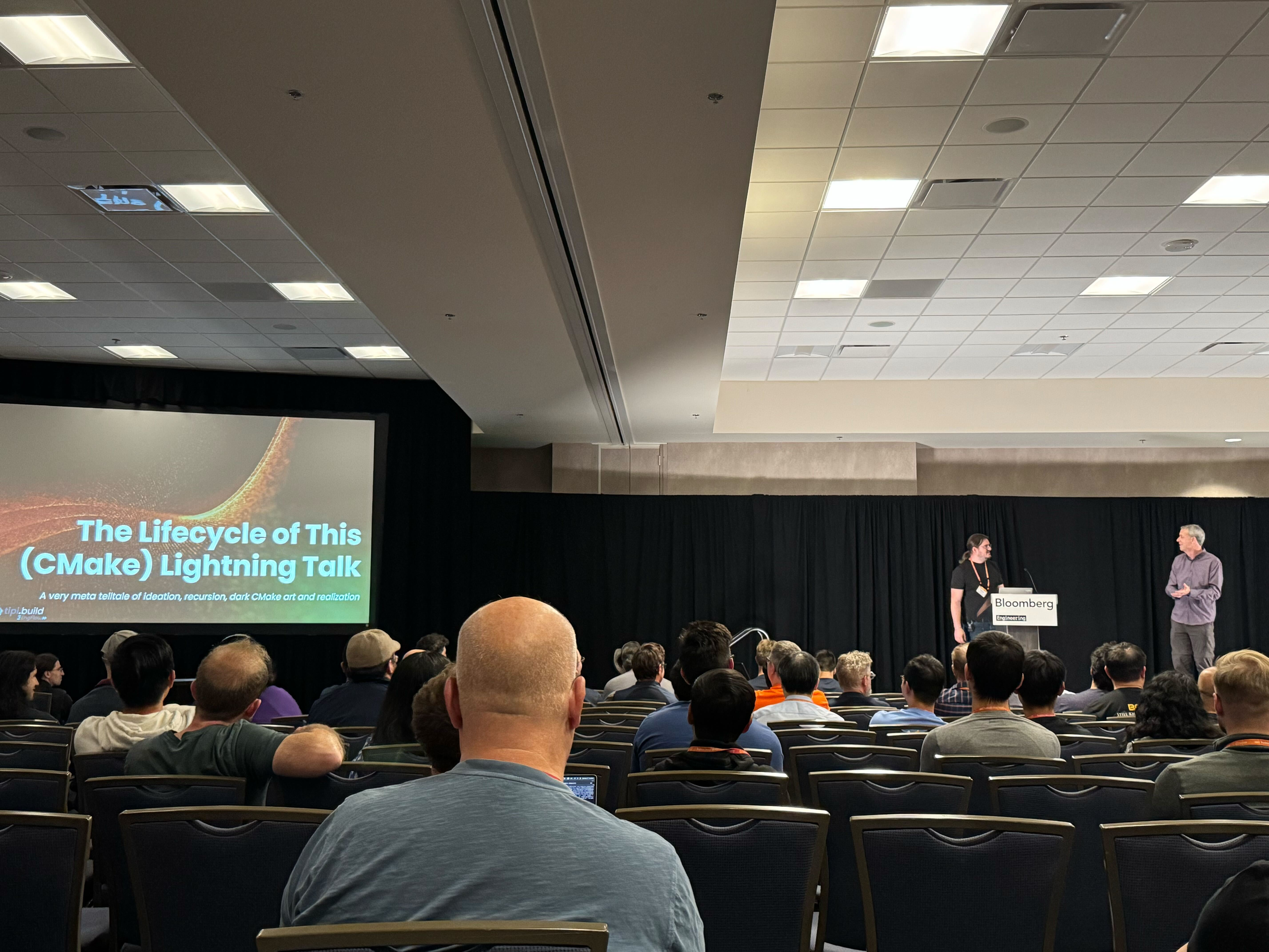 The Lifecycle of this CMake Lightning Talk by Yannic Staudt